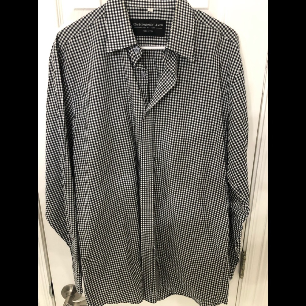 Gingham button down